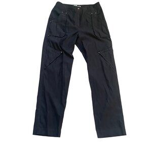 Jamie Sadock Womens Black Cargo Pants Size 10